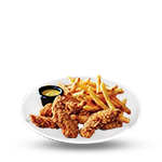 Chips, Cheese & Spicy Chicken 