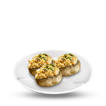 Garlic Cheese Mushrooms 