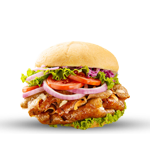 Chicken Burger & Chips 